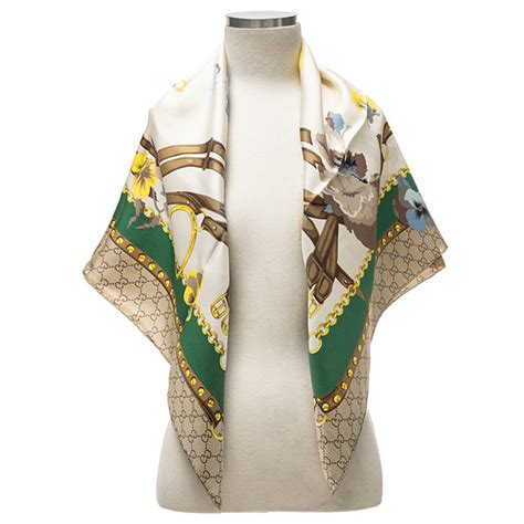 foulard gucci etichetta|foulard Gucci donna firmata.